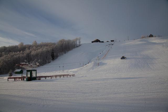 Opening of the main slope