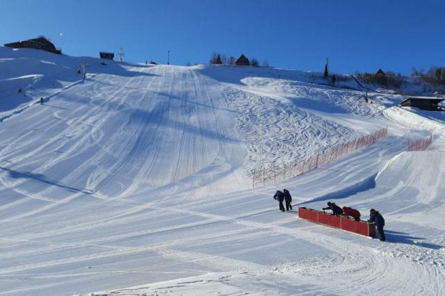 The preparation of the snowpark is nearing completion!